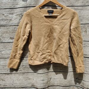 Juniors Sutton Studio Cashmere N Neck Sweater Size XL